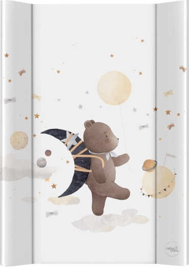 Ceba Baby dvostranska previjalna podloga s trdo desko 50 × 70 cm Ultra Light Galactic Travel