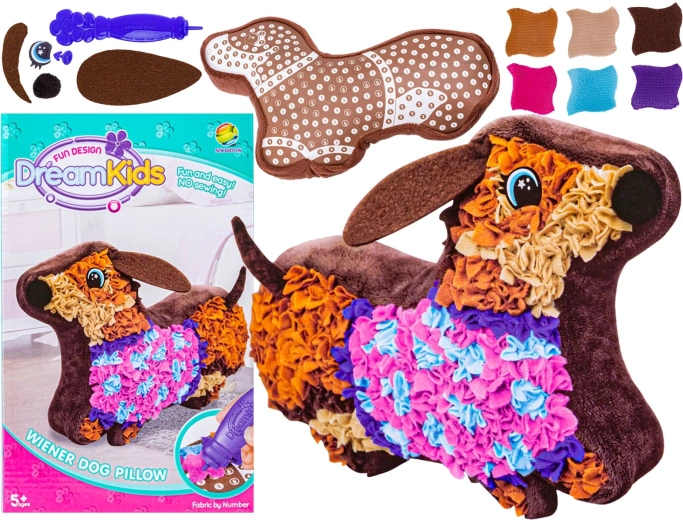 DreamKids creative kit for making a hedgehog pillow