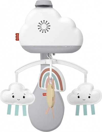 Fisher-Price Otroški vrtiljak z glasbo in nočno lučko