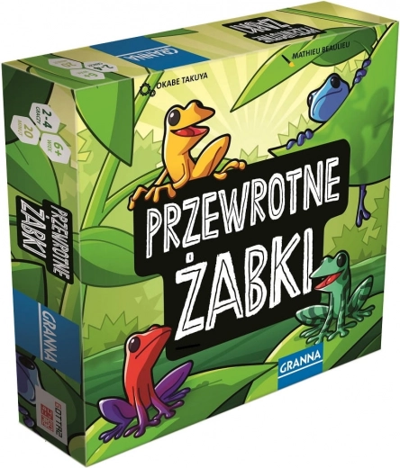 Obrnjene žabice – družinska logična igra GRANNY