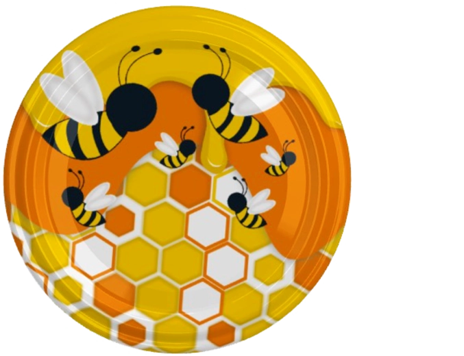 Pokrovčki fi66 z motivom čebelice – 1100 kos