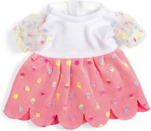 Bigjigs Toys rožnata party obleka za punčko 28 cm