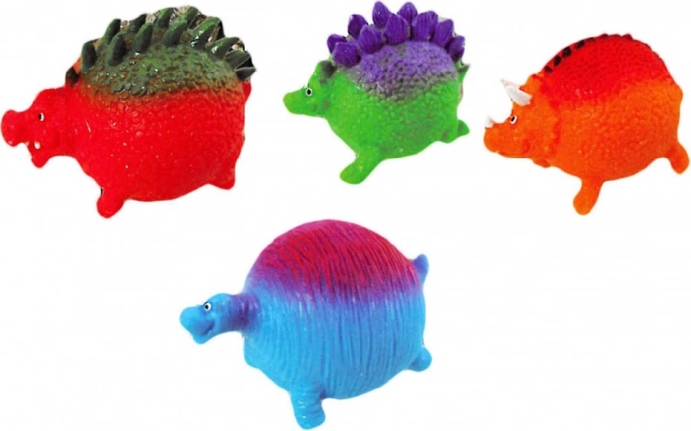 4 vrste dinozavrov in različne barve