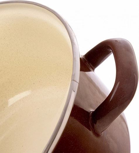 Odporen emajl in nerjavni rob