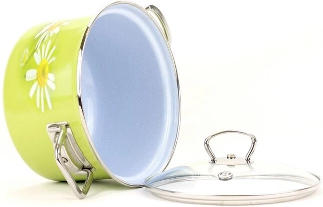 Odporen emajl z granitno notranjostjo