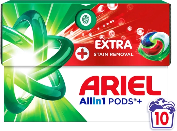 Ariel Extra pralne kapsule 10 kos