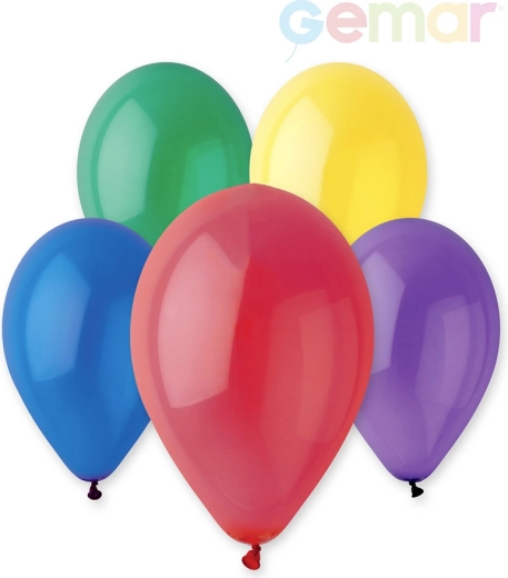 Gemar crystal latex balloon 26 cm - 1 piece