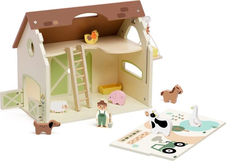 Odpri in se igraj: zložljiva skednja