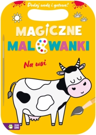 Čarobno slikanje z vodo: Na kmetiji