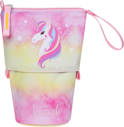BAAGL šolska peresnica Pastelkovník Rainbow Unicorn GRS