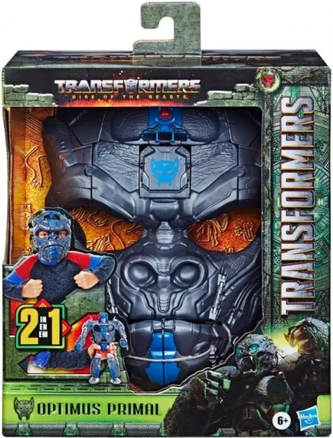 Transformers Optimus Primal 2v1 pretvorljiva maska in akcijska figura