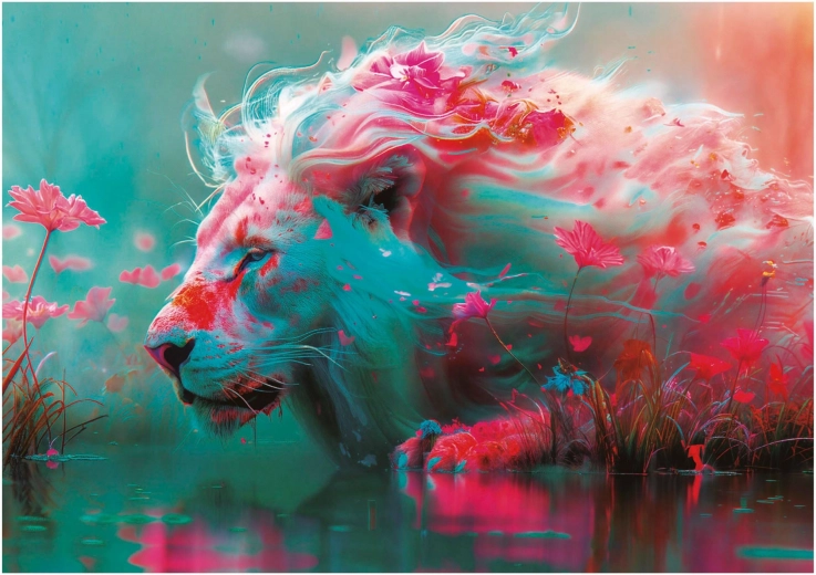 Sestavljanka Kralj cvetov 1000 koščkov