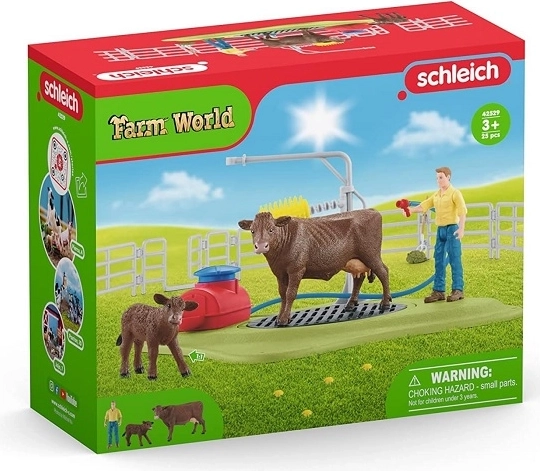 Schleich Farm World pralni kotiček za govedo