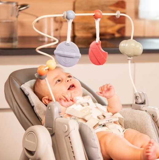 Soft removable pendants — teether always at hand