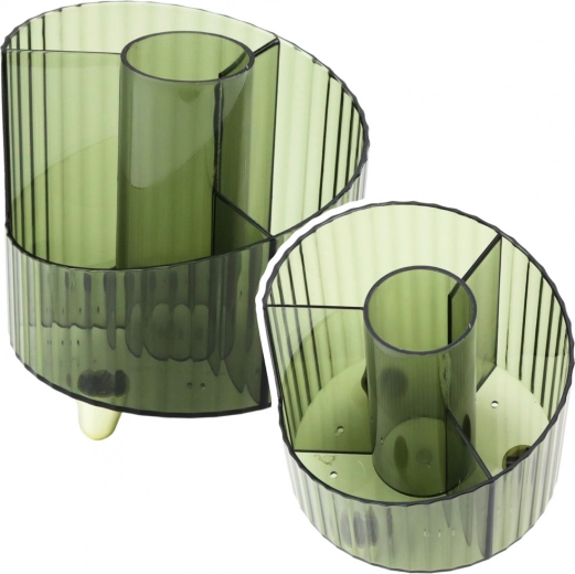 Organizator za pisalne potrebščine prosojno zelen