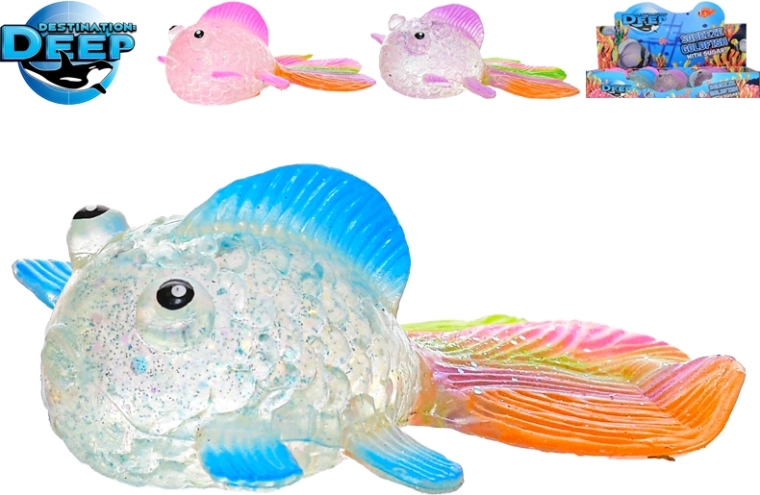 Destination Deep zlata raztegljiva ribica 6 cm