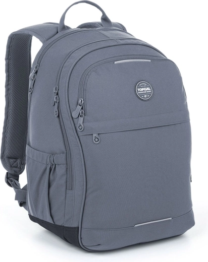 Gray student backpack Topgal Rony