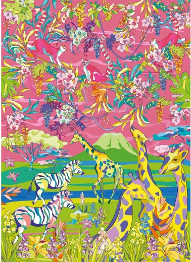 Sestavljanka Divja savana 1000 koščkov GIBSONS