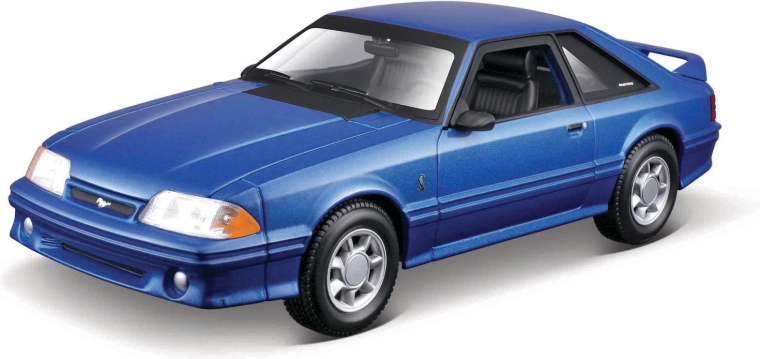 Maisto 1993 Ford Mustang SVT Cobra kovinsko moder 1:24