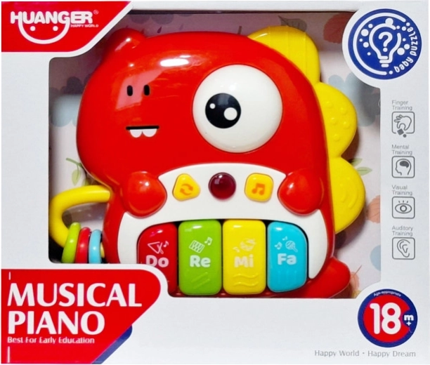 Otroški pianinko/orglice dinozaver