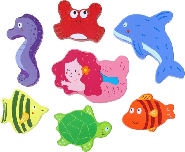 Močni leseni koščki za majhne roke