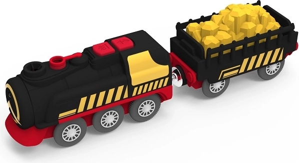 2Kids Toys battery-powered steam train with steam function