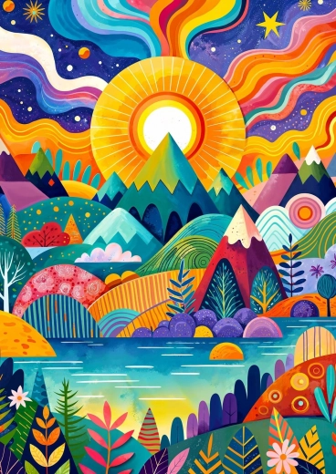 Sestavljanka Čarobni horizont 1000 koščkov