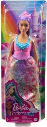 Lutka Barbie Dreamtopia z vijoličnimi lasmi