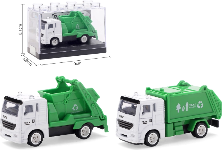 Kovinski model smetarskega vozila 1:64