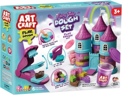 Art Craft ustvarjalni set za modeliranje pravljični grad 336 g