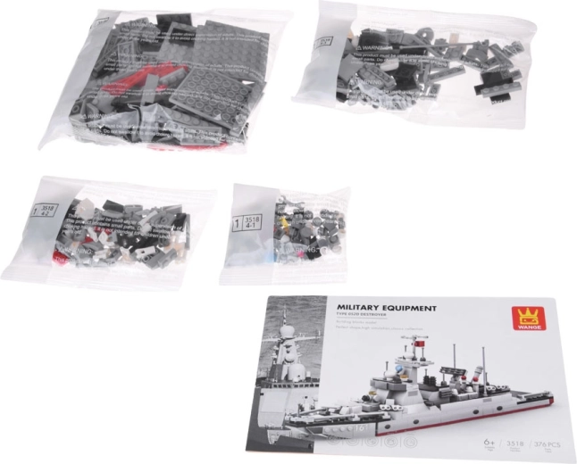 376 natančnih kosov iz trpežnega ABS