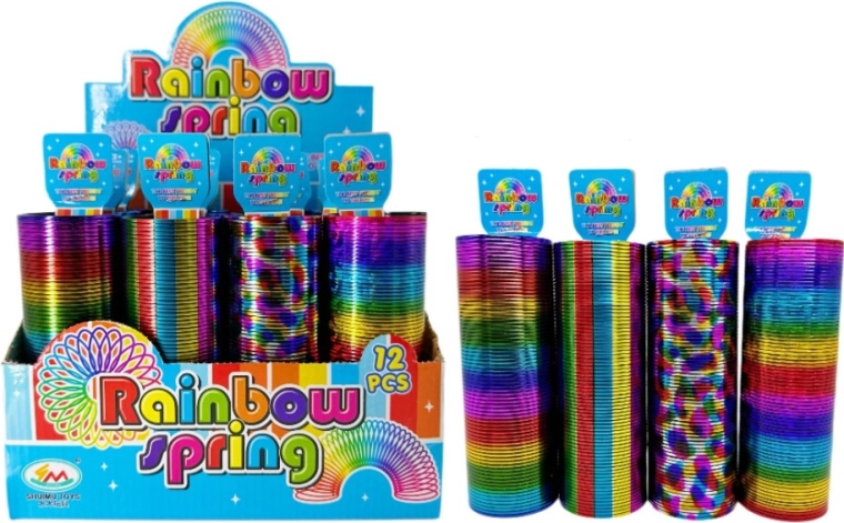 Velika plastična mavrična vzmet Rainbow Spring