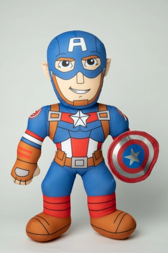 Plišasti Kapitan Amerika z zvokom 20 cm (Marvel)