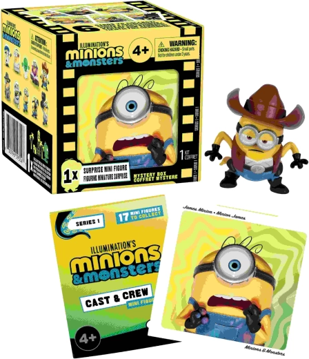 Minions 3 mini figurine blind pack - 1 piece