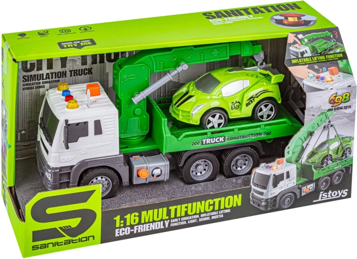 Žerjav, vlečno vozilo in transporter v enem