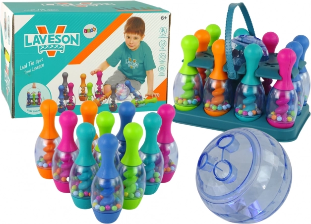 Svetlobna arkadna igra z žogo Bowling