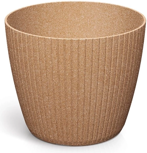 Cvetlični lonec Lamia Eco Wood 15,8 cm naturo eco