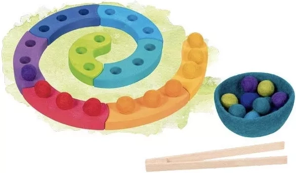 Spirala iz 8 delov za variabilno igro