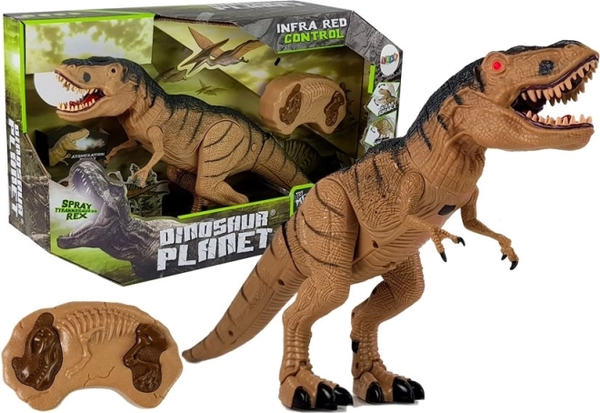 Daljinsko vodeni Tyrannosaurus Rex z meglo
