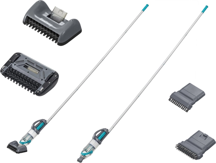 Modularni doseg: 2 m palica in zamenljive glave