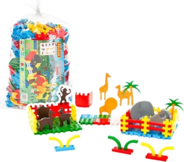 Blok Zoo Building Set – creative zoo set, 235 pieces