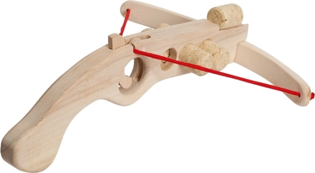 Fauna lesena otroška samostrel s pluto naboji