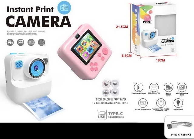Mini fotoaparat za otroke z USB-polnjenjem