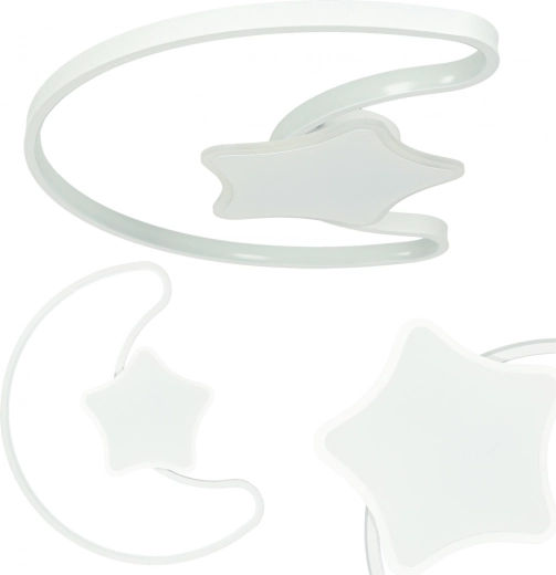 Stropna LED svetilka za otroško sobo z daljinskim upravljalnikom