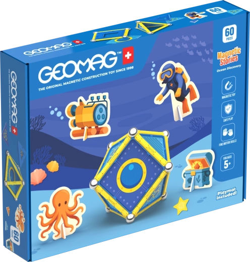 Geomag Magnetic Stories oceanska pustolovščina 60 delov
