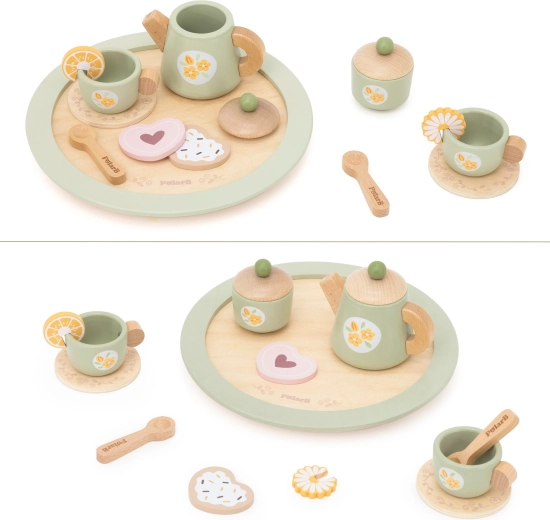 Realističen čajni set za skupno igro