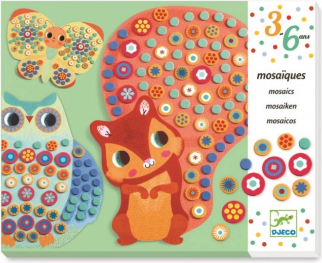 DJECO Ustvarjalni komplet Mozaika Millefiori