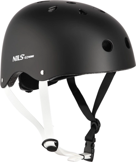 Čelada NILS Extreme MTW001 – črna freestyle čelada – XS (48–52 cm)