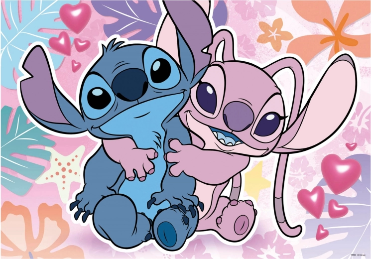 Sestavljanka Disney Stitch in Angel 300 kosov