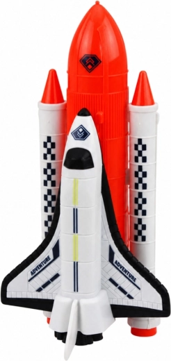 Raketoplan z večdelno sestavo